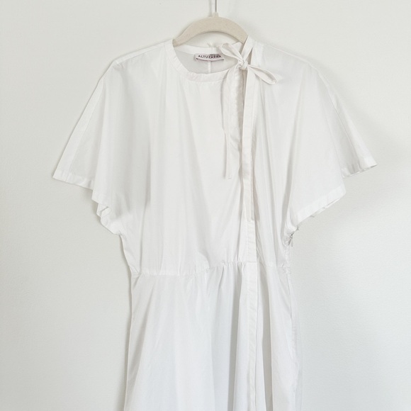 NEW Altuzarra Rhodea Poplin Midi Dress Size 38 French 6 US - Picture 8 of 8